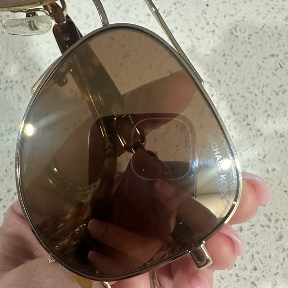 Michael Kors pilot-frame mirrored sunglasses GUC main image 9